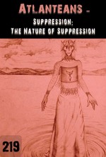Feature thumb suppression the nature of suppression atlanteans part 219