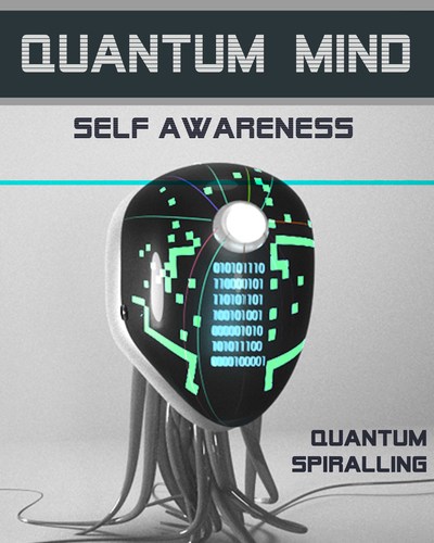 Full quantum spiralling quantum mind self awareness