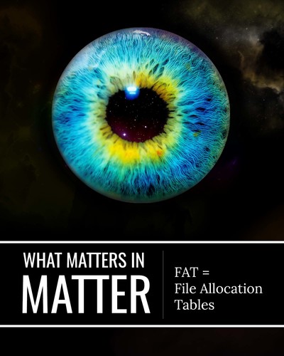 Full fat file allocation tables what matters in matter