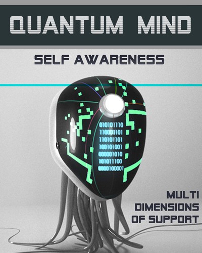 Full multi dimensions of support quantum mind self awareness